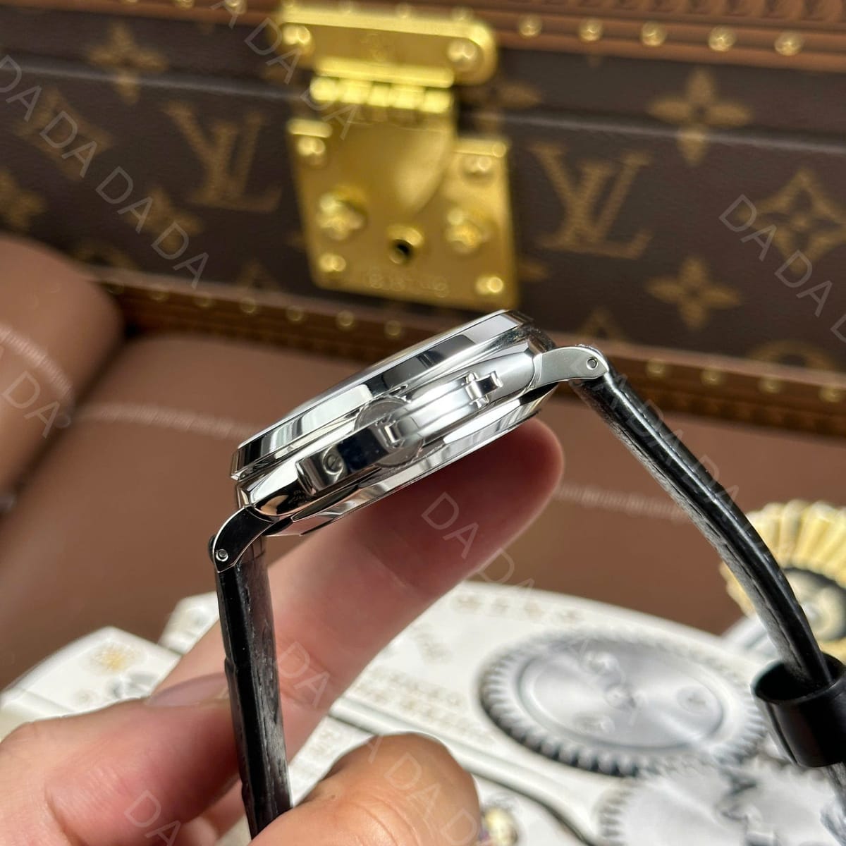 파네라이 루미노르 PAM1250 그레이다이얼 가죽밴드 42mm 6