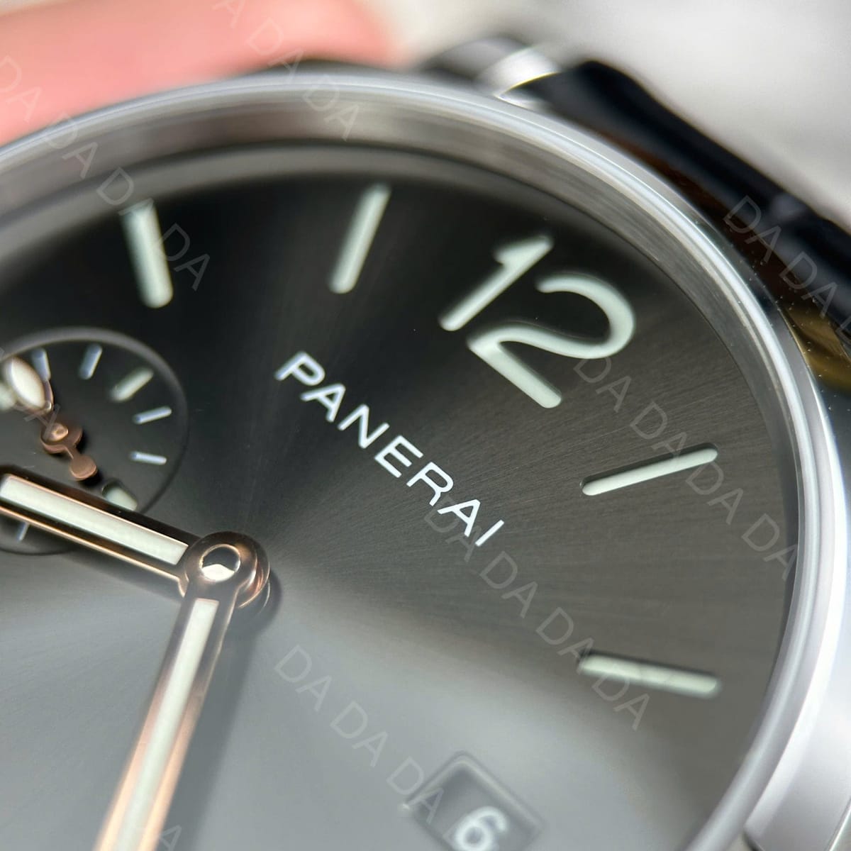 파네라이 루미노르 PAM1250 그레이다이얼 가죽밴드 42mm 8