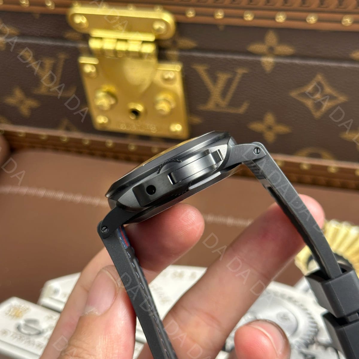 파네라이 루미노르 콰란타 PAM1408 블루다이얼 40mm 6