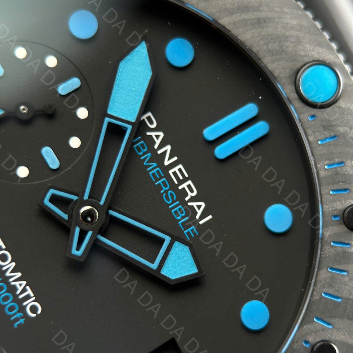 파네라이 섭머저블 PAM1616 블랙 카본 러버밴드 47mm 6