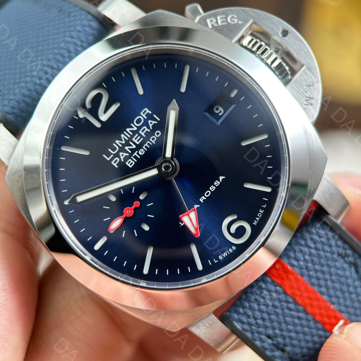 파네라이 루미노르 PAM1404 블루 40mm 11