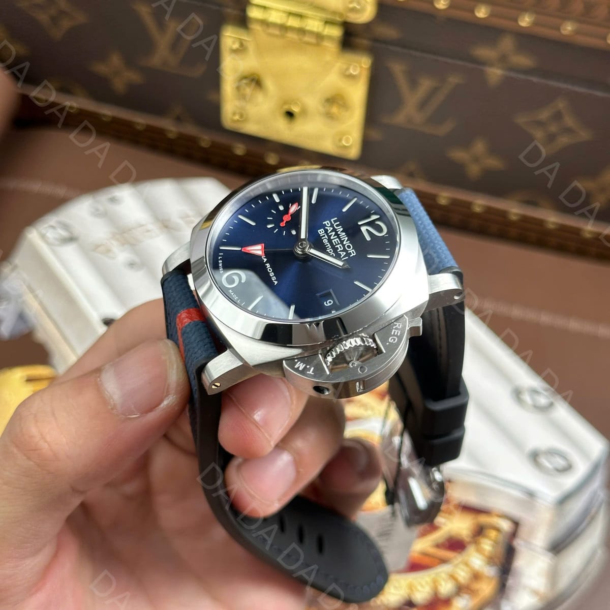 파네라이 루미노르 PAM1404 블루 40mm 12
