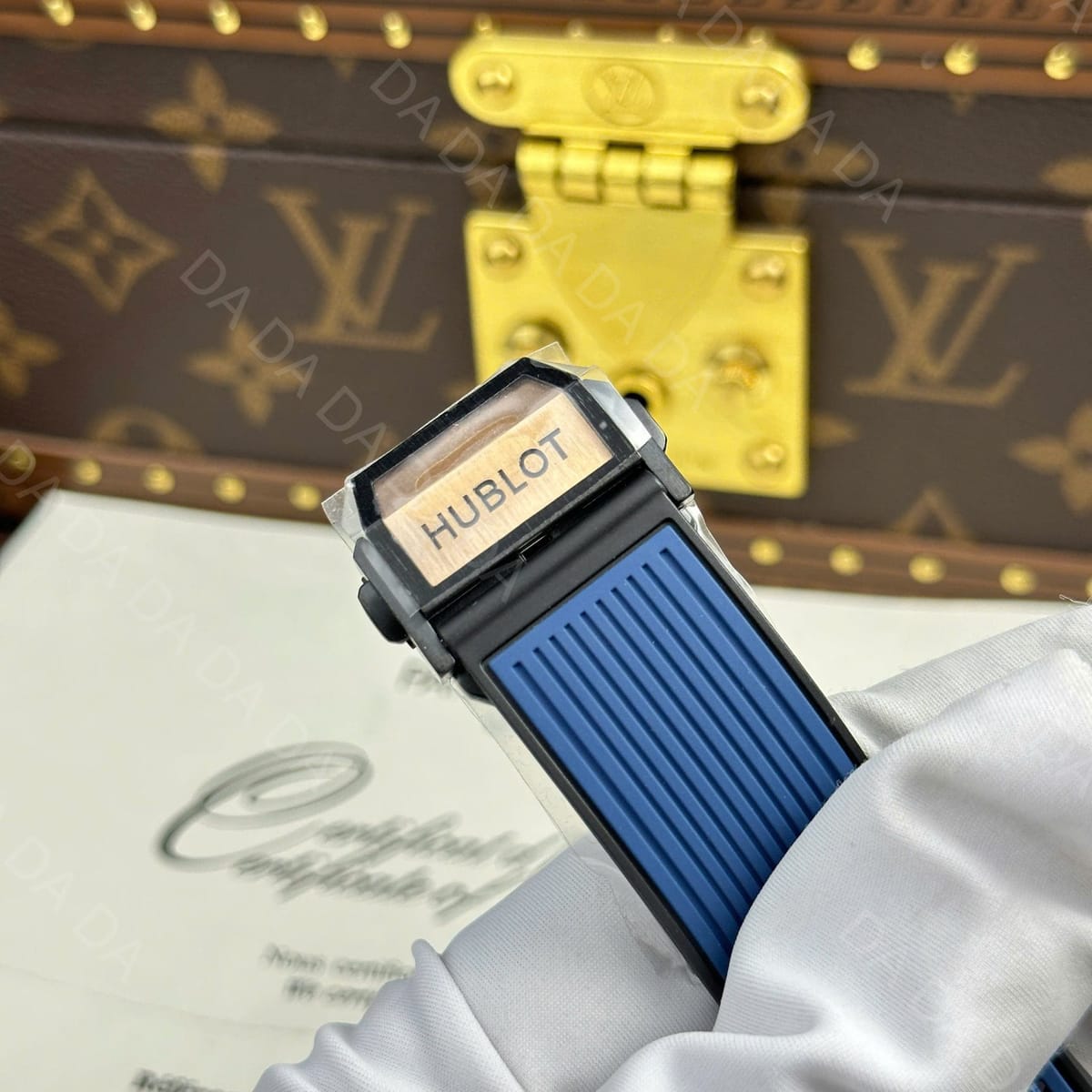 위블로 스피릿 오브 빅뱅 금통 블루베젤 러버밴드 42mm 10