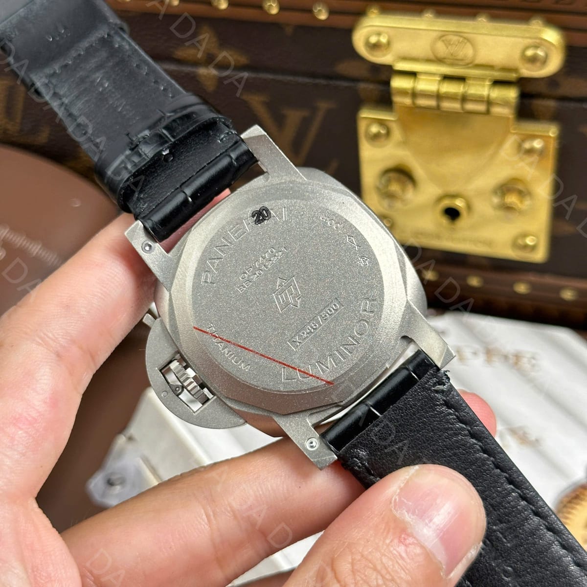 파네라이 루미노르 GMT PAM1279 티타늄 가죽밴드 42mm 3