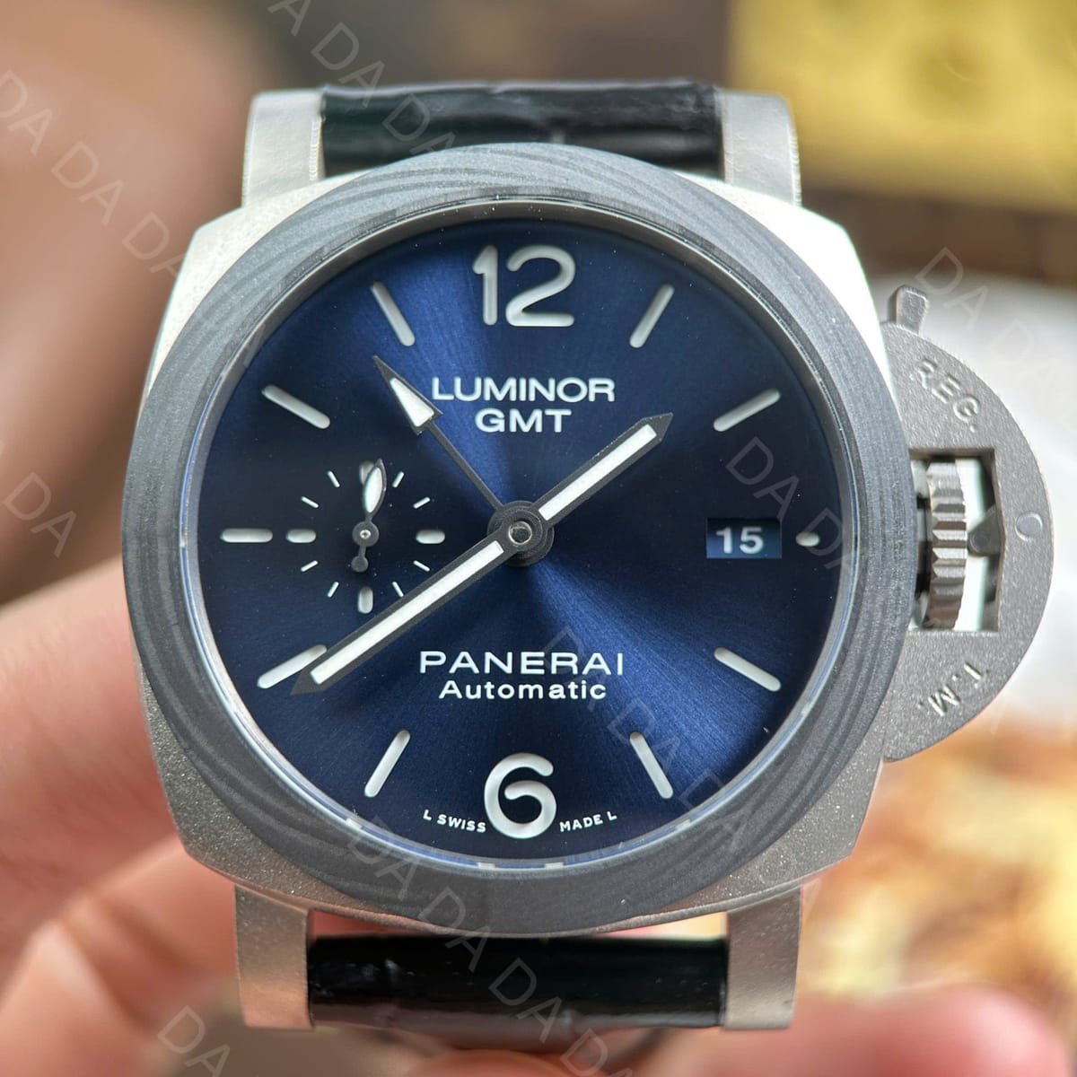 파네라이 루미노르 GMT PAM1279 티타늄 가죽밴드 42mm 12