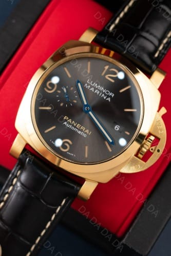 파네라이 루미노르 PAM1115 금통 그레이다이얼 가죽밴드 44mm