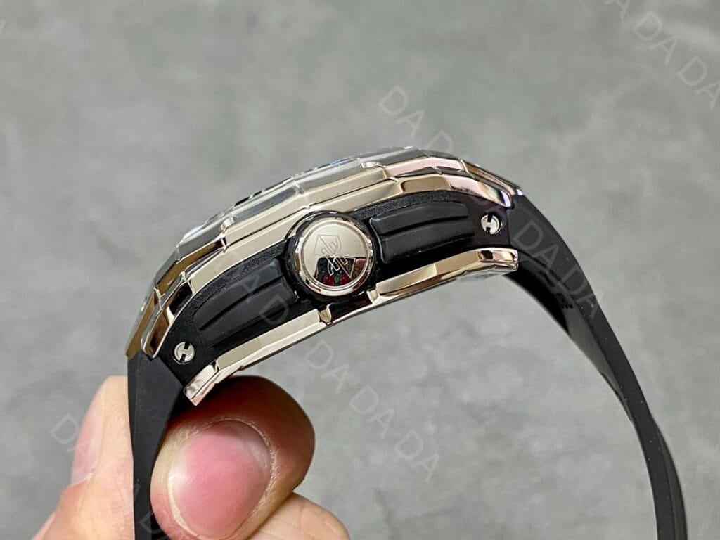 위블로 빅뱅 상블루 실버 러버스트랩 42mm 6