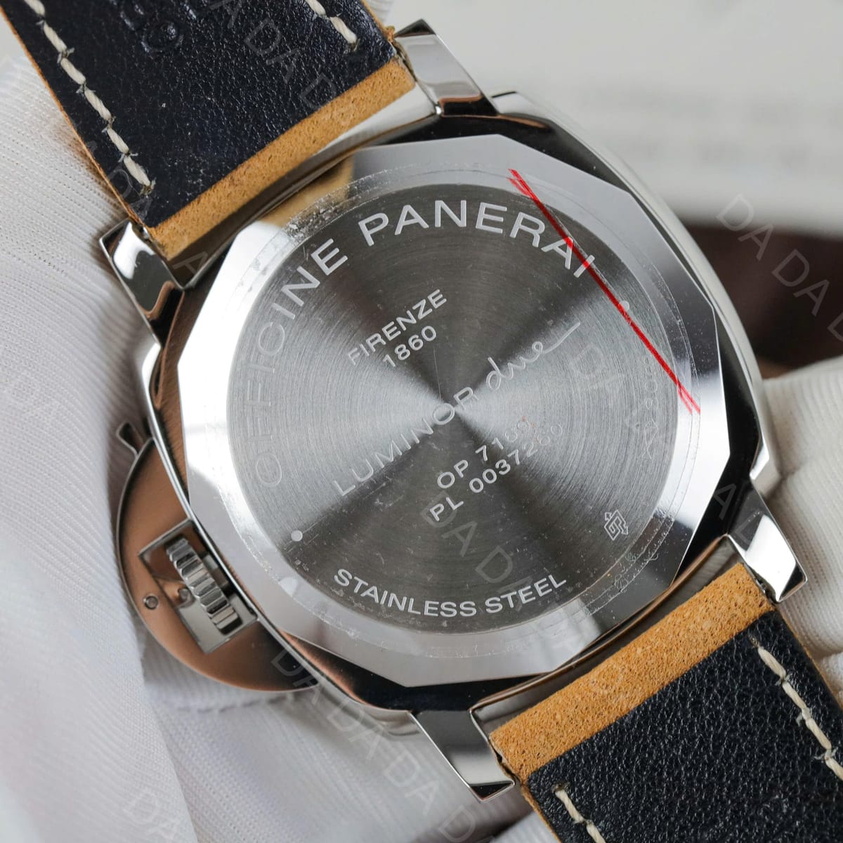 파네라이 루미노르 PAM904 스틸 검판 브라운 가죽스트랩 42mm 4