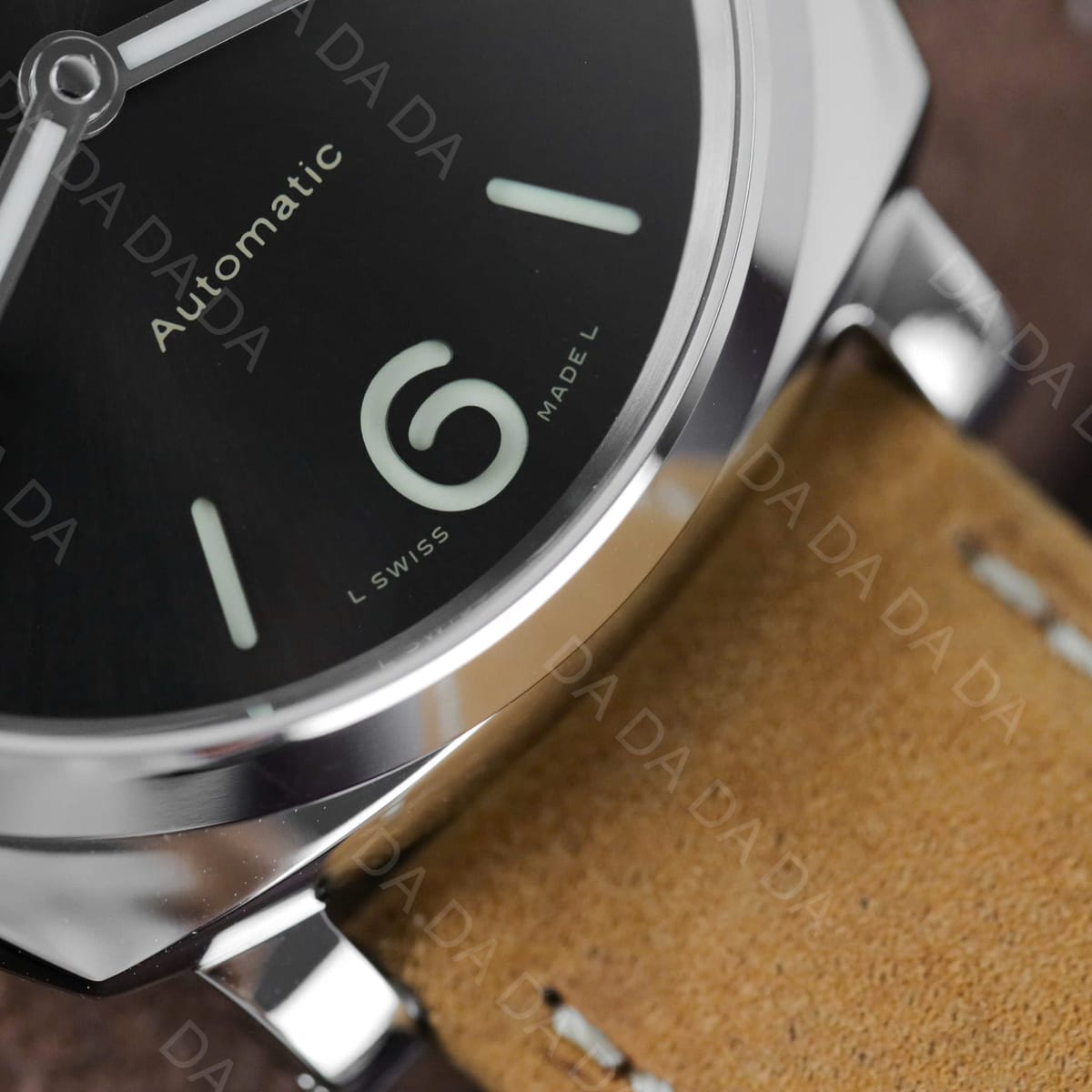 파네라이 루미노르 PAM904 스틸 검판 브라운 가죽스트랩 42mm 6