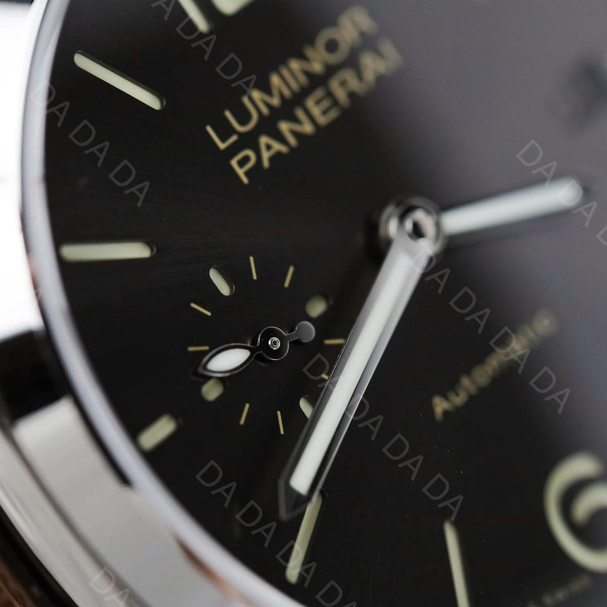 파네라이 루미노르 PAM904 스틸 검판 브라운 가죽스트랩 42mm 7