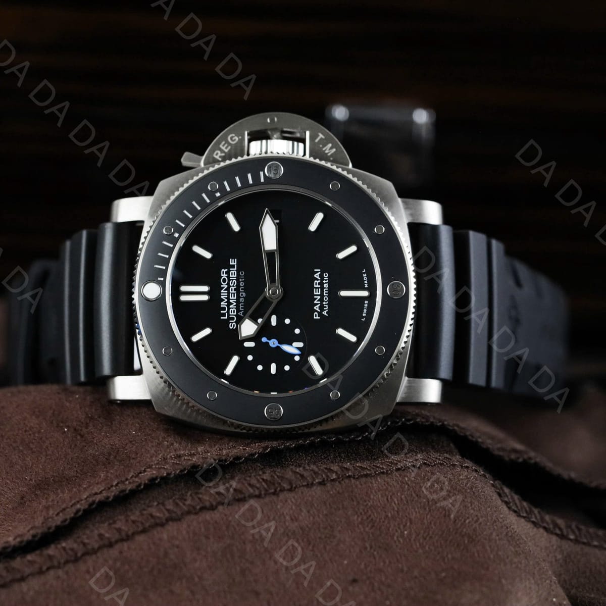 파네라이 루미노르 PAM01389 스틸 검판 47mm 9
