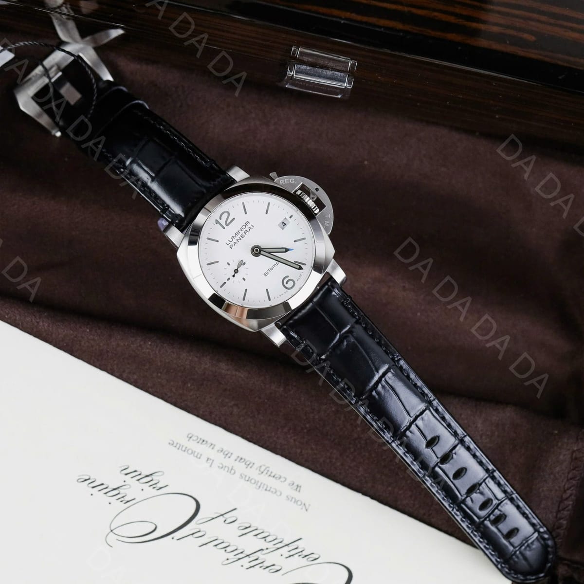 파네라이 루미노르 PAM01367 스틸 흰판 40mm 11