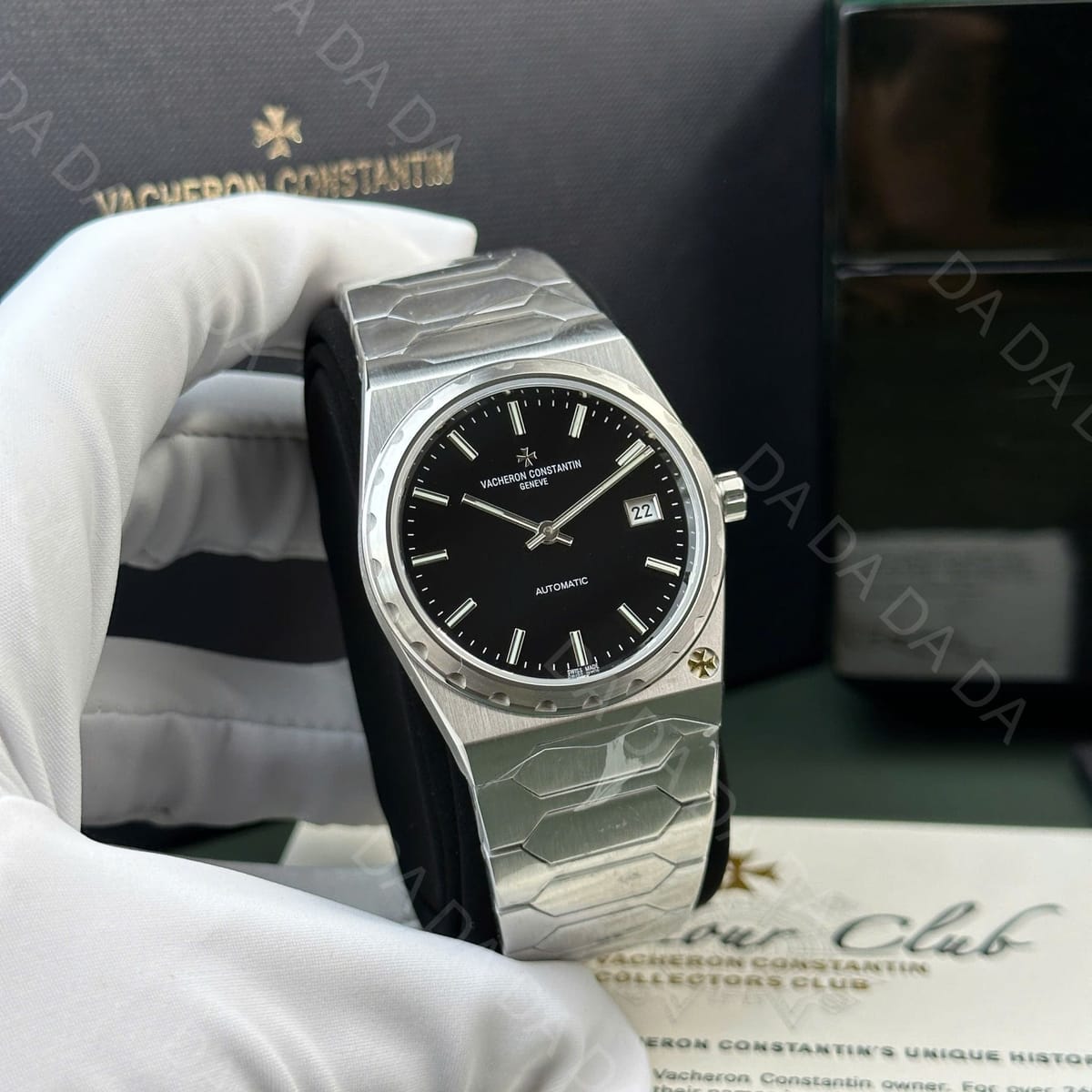 바쉐론콘스탄틴 히스토릭 222 스틸 검판 37mm 3