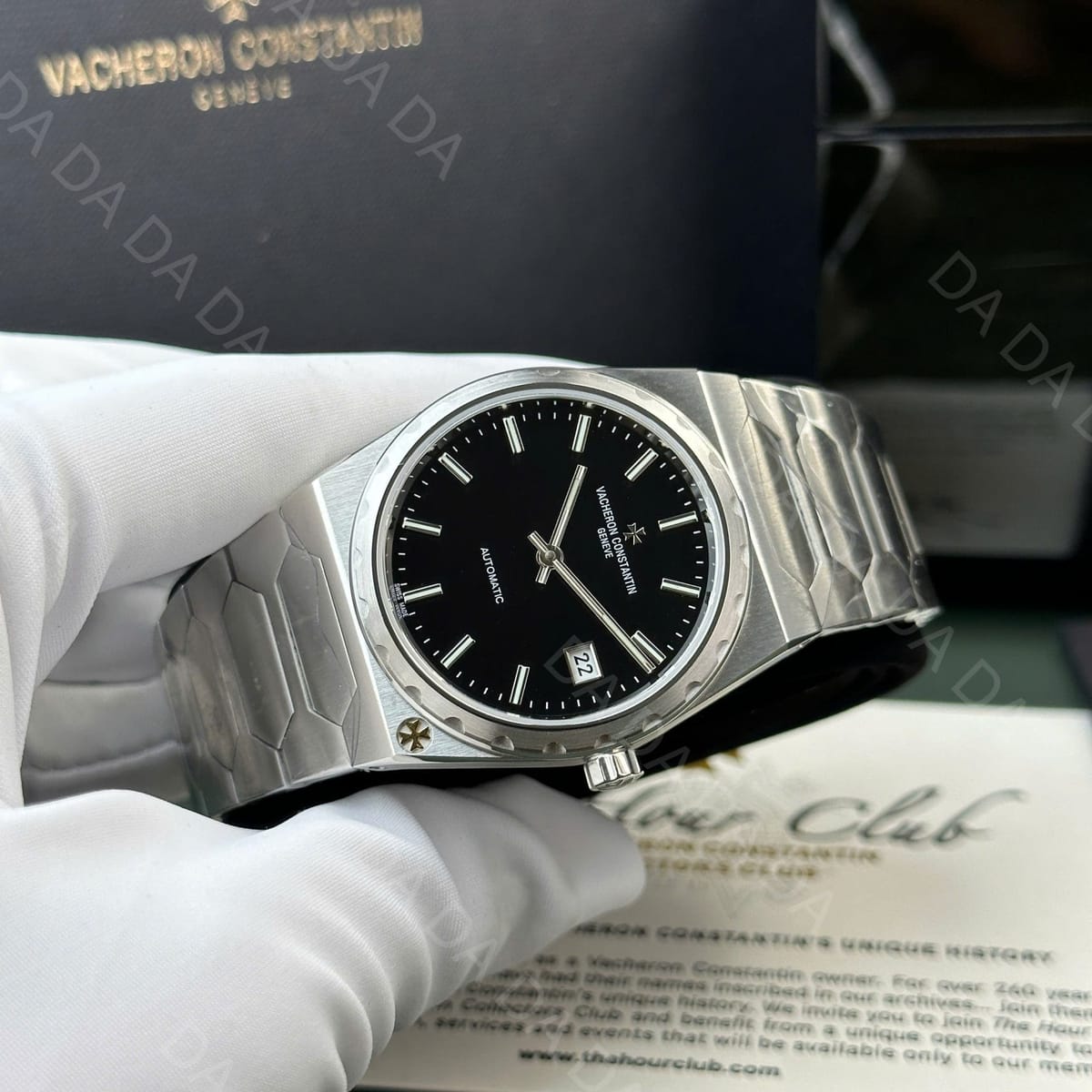 바쉐론콘스탄틴 히스토릭 222 스틸 검판 37mm 4