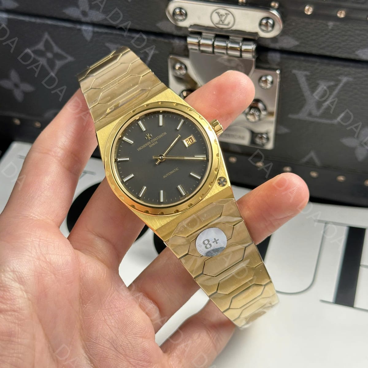 바쉐론콘스탄틴 히스토릭 222 옐로우골드 금통 그레이다이얼 37mm 3