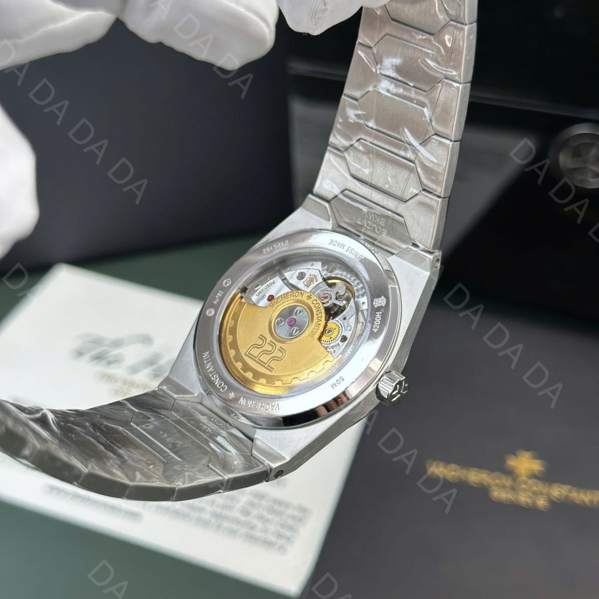 바쉐론콘스탄틴 히스토릭 222 스틸 그레이다이얼 37mm 9