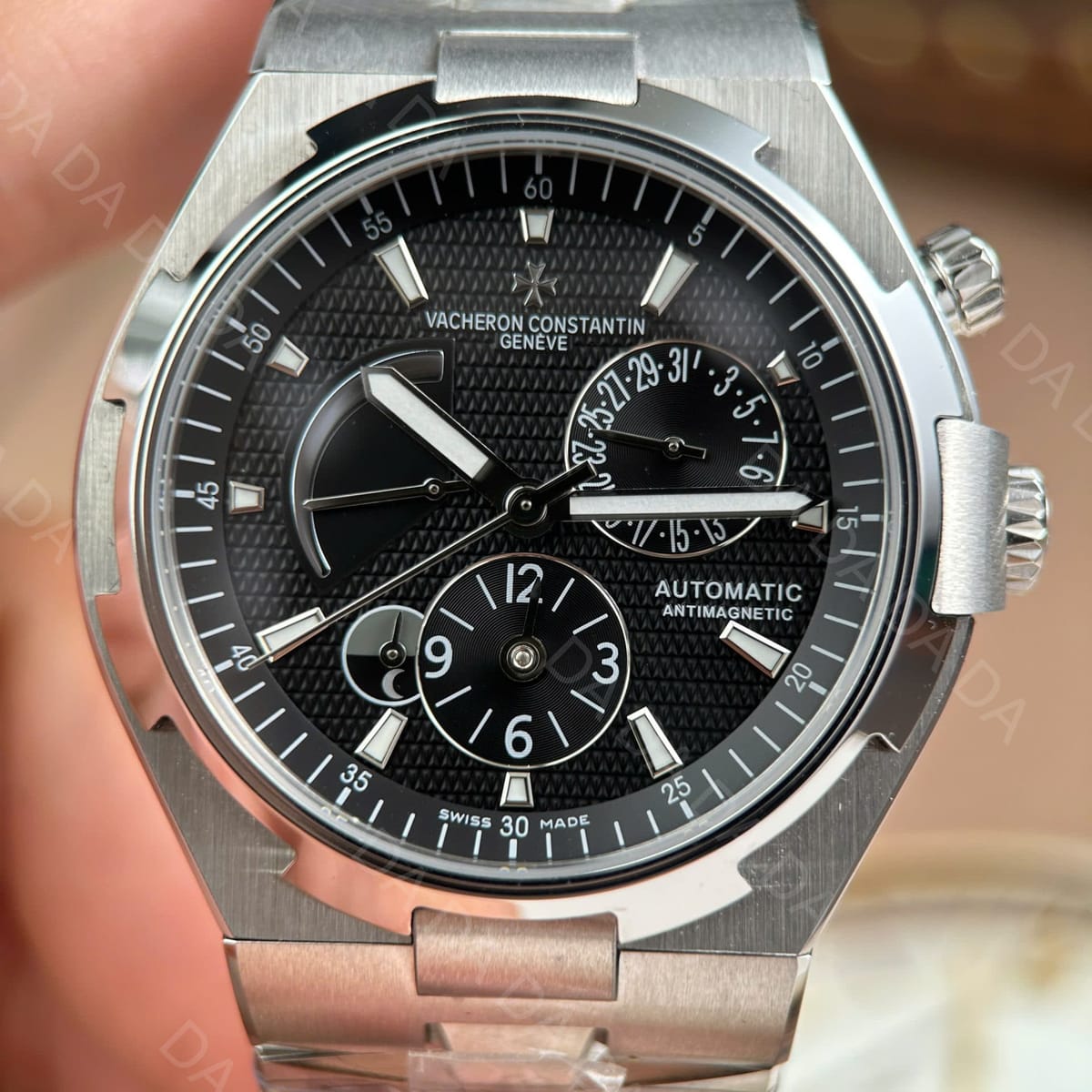 바쉐론콘스탄틴 오버시즈 듀얼타임 검판 42mm 5