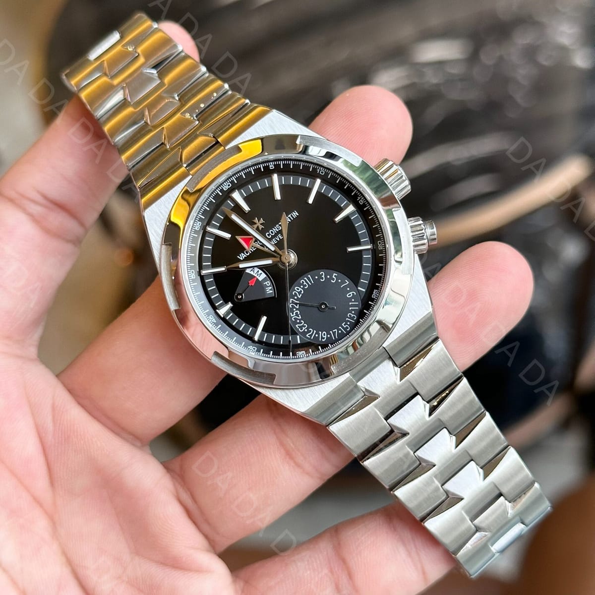 바쉐론콘스탄틴 오버시즈 7902v 듀얼타임 검판 41mm 4
