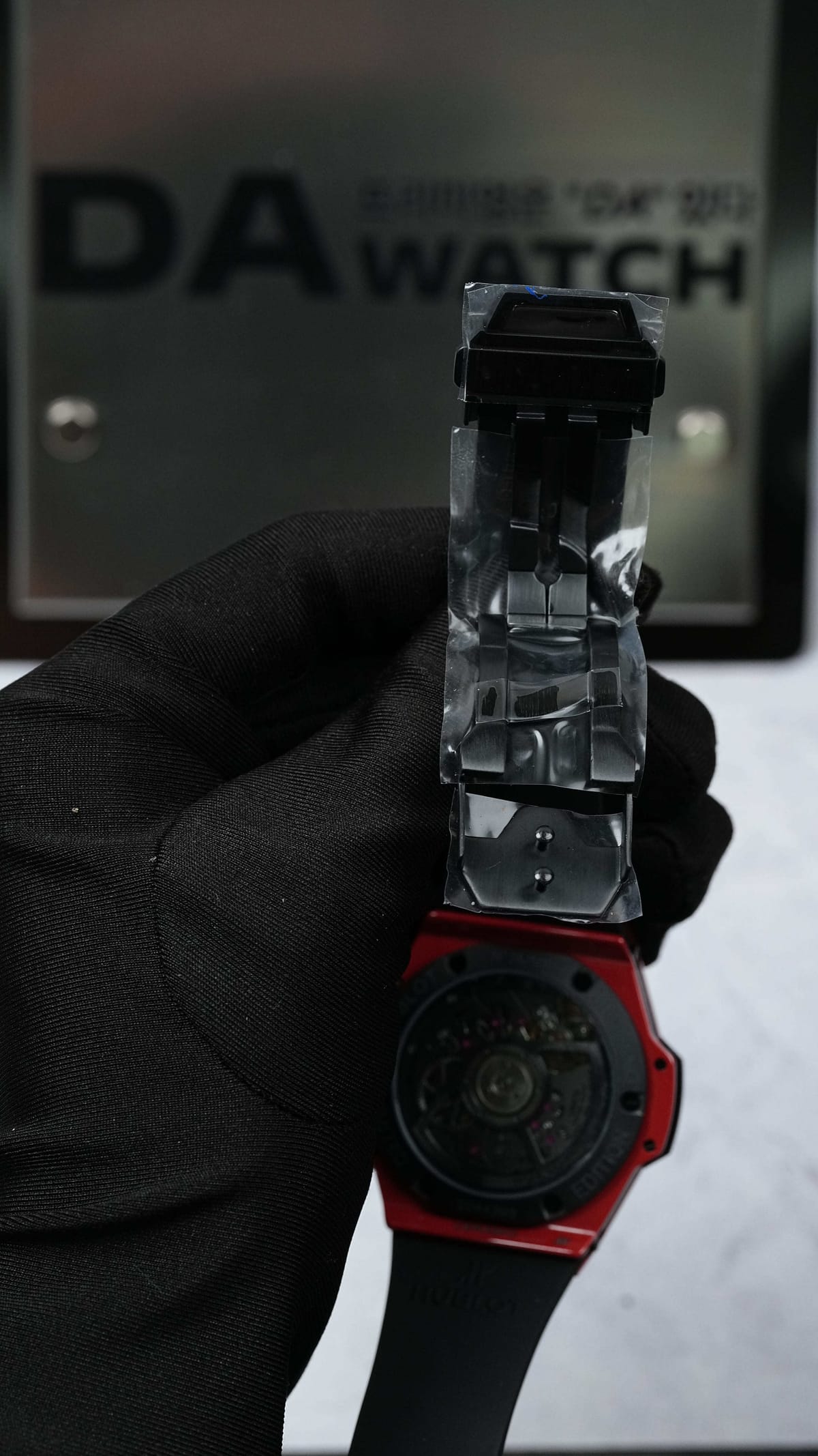 위블로 빅뱅 유니코 레드 러버밴드 42mm 14