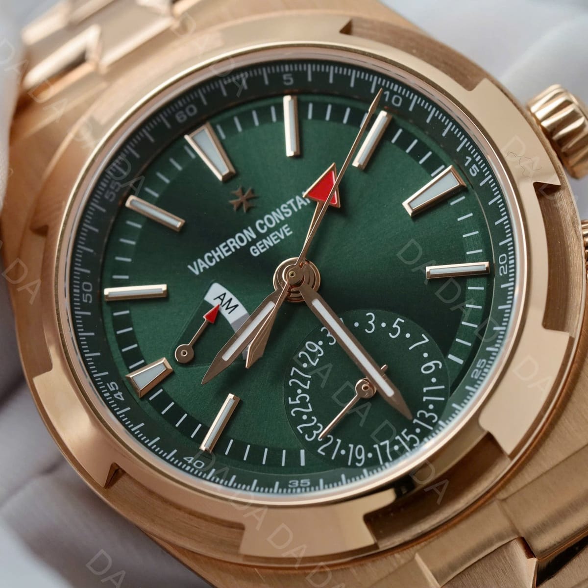 바쉐론콘스탄틴 오버시즈 7920v 금통 그린다이얼 41mm 5