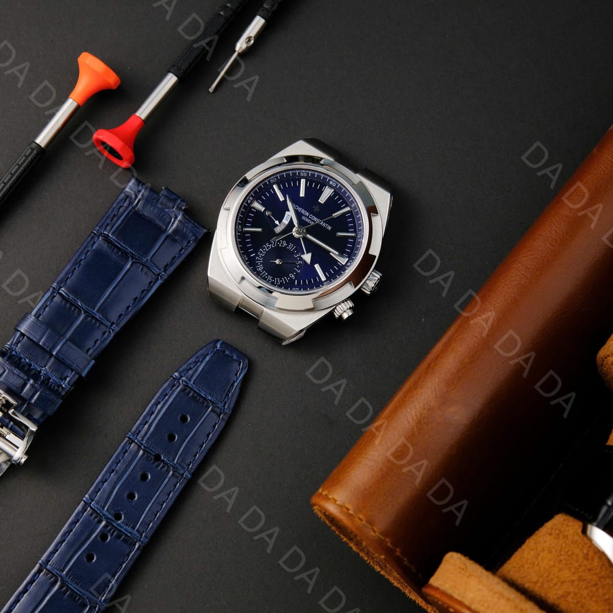 바쉐론콘스탄틴 오버시즈 7900v 듀얼타임 청판 41mm 10