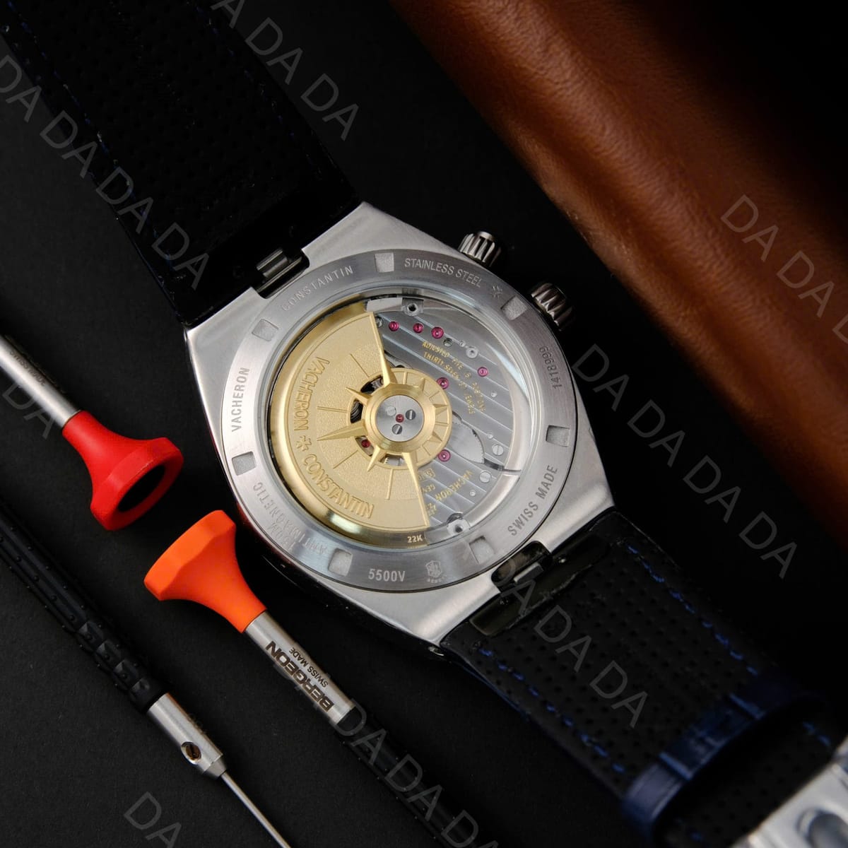바쉐론콘스탄틴 오버시즈 7900v 듀얼타임 청판 41mm 12