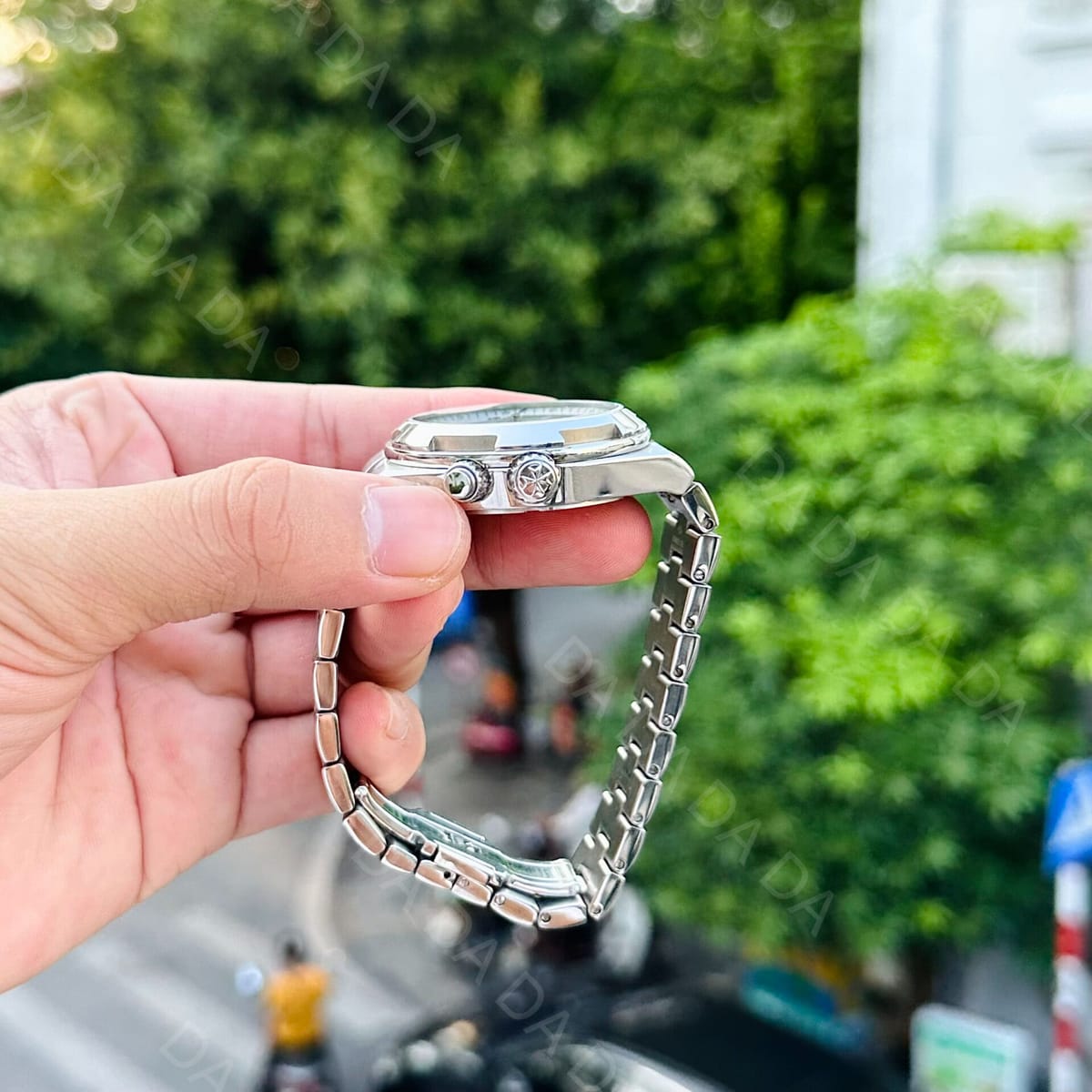 바쉐론콘스탄틴 오버시즈 7900v 듀얼타임 스틸 흰판 41mm 5