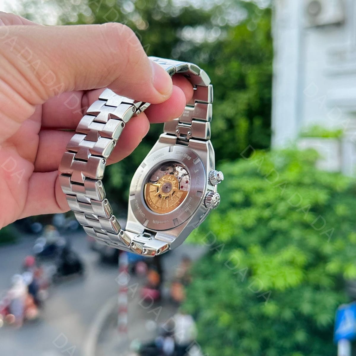 바쉐론콘스탄틴 오버시즈 7900v 듀얼타임 스틸 흰판 41mm 6