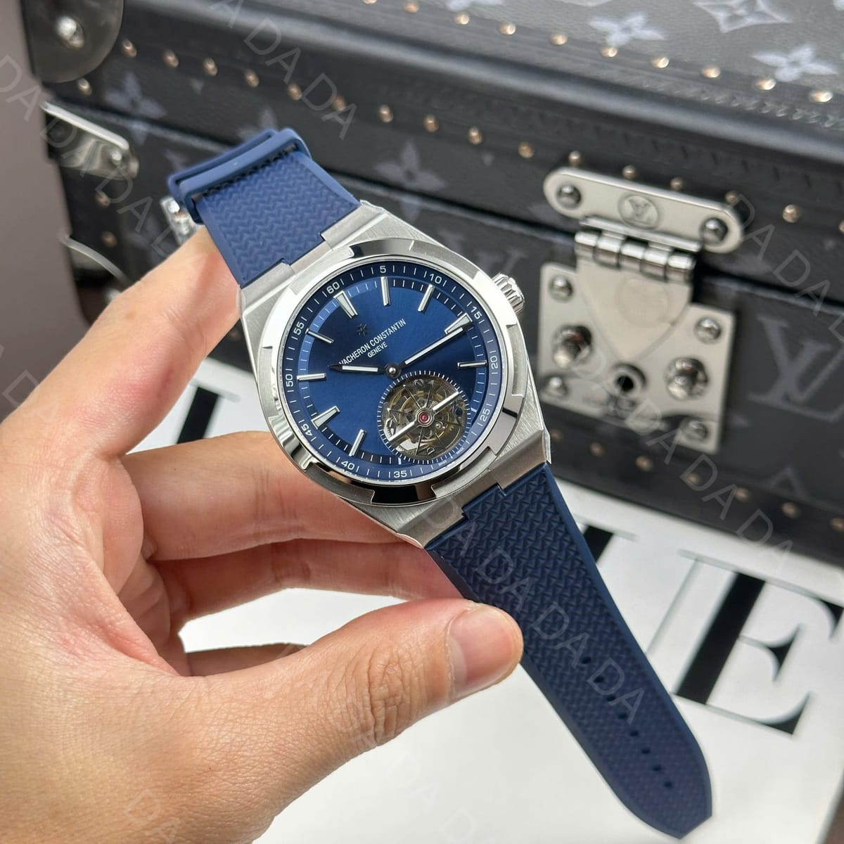 바쉐론콘스탄틴 오버시즈 6000v 스틸 청판 뚜르비옹 42.5mm 3