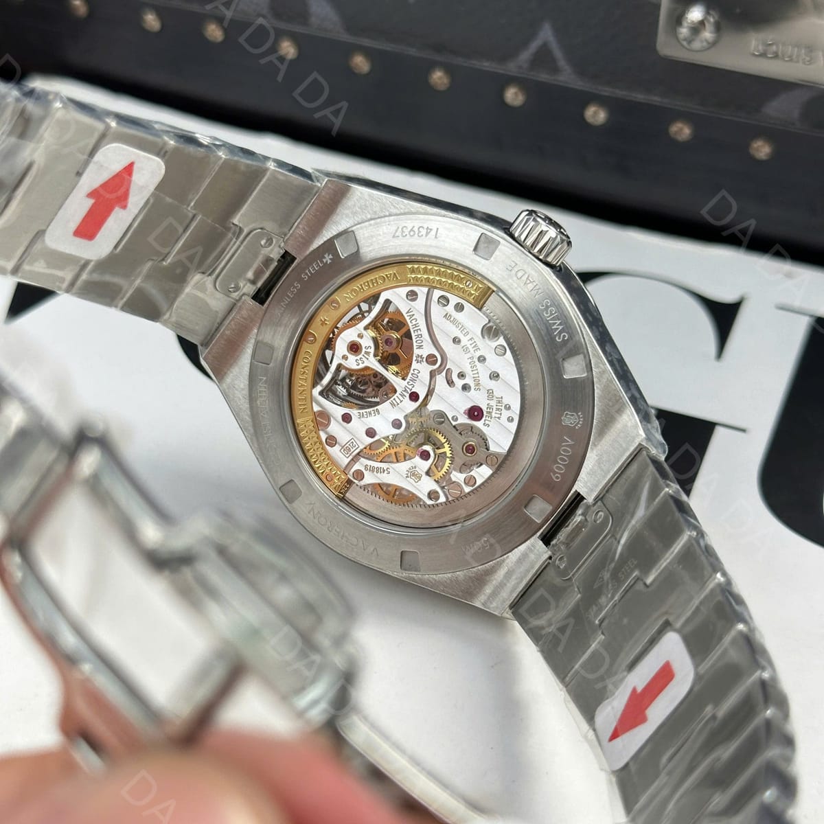 바쉐론콘스탄틴 오버시즈 6000v 스틸 청판 뚜르비옹 42.5mm 10