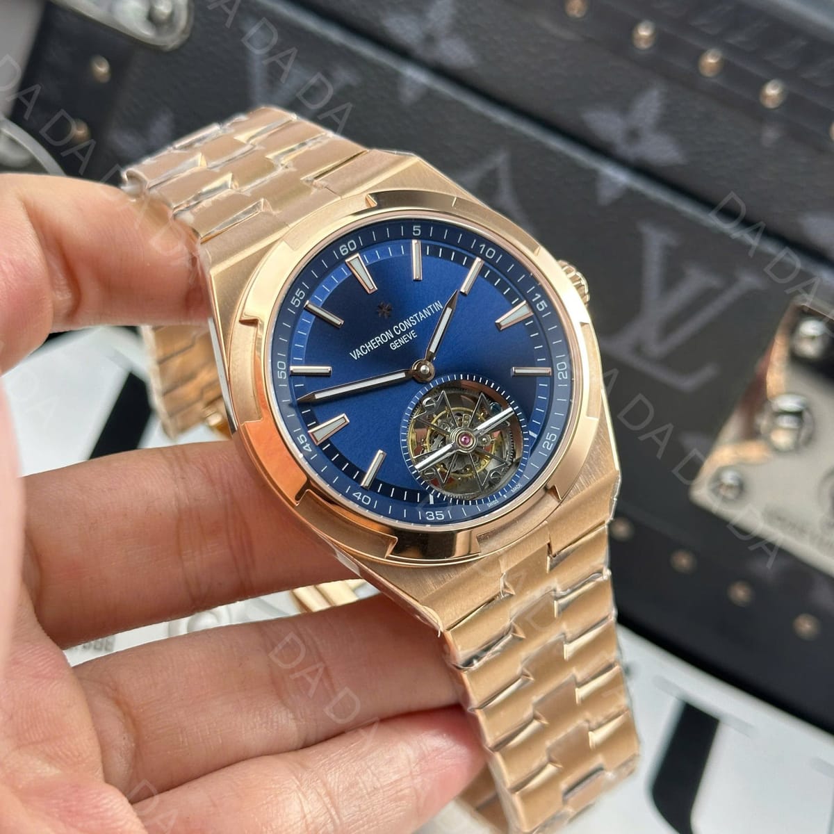 바쉐론콘스탄틴 오버시즈 6000v 금통 청판 뚜르비옹 42.5mm 5