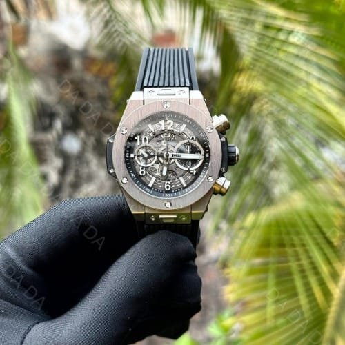 위블로 빅뱅 유니코 티타늄베젤 블랙러버밴드 44mm