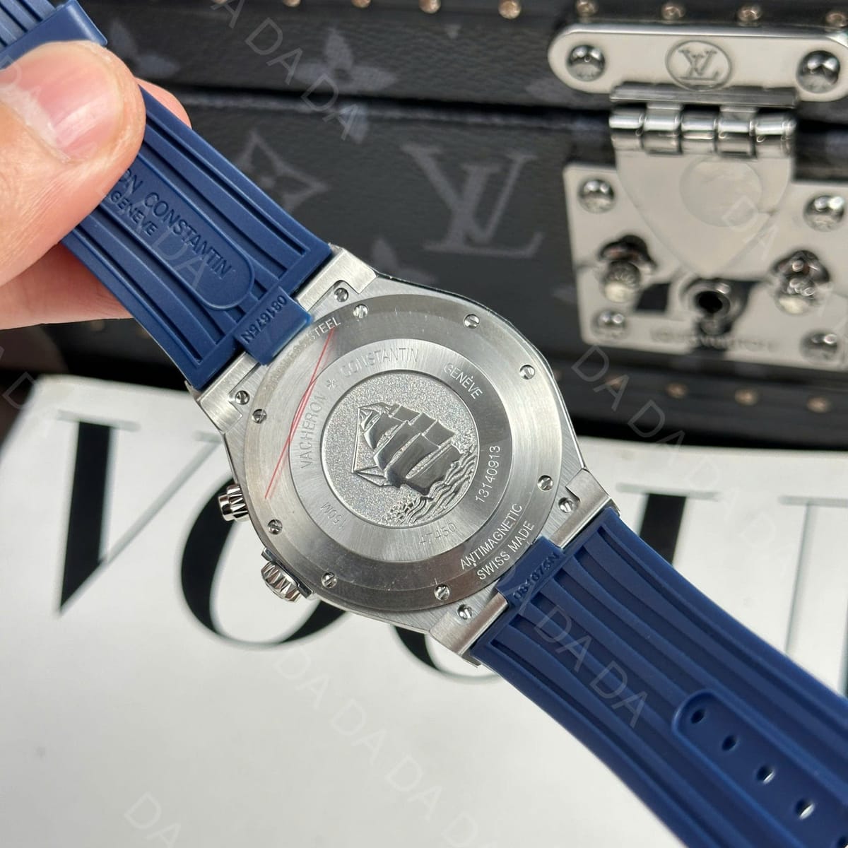 바쉐론콘스탄틴 오버시즈 47450 듀얼타임 청판 러버밴드 42mm 11