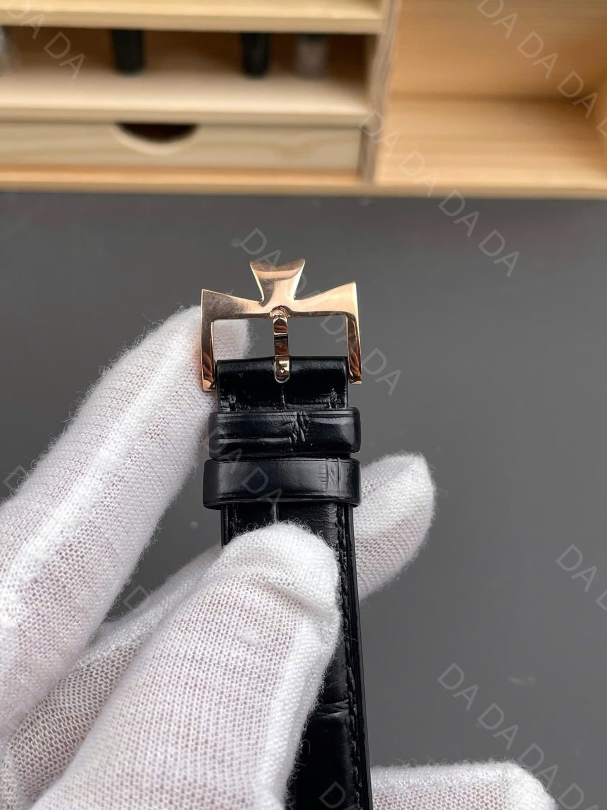 바쉐론콘스탄틴 페트리모니 85180 금통 블랙다이얼 가죽스트랩 40mm 10