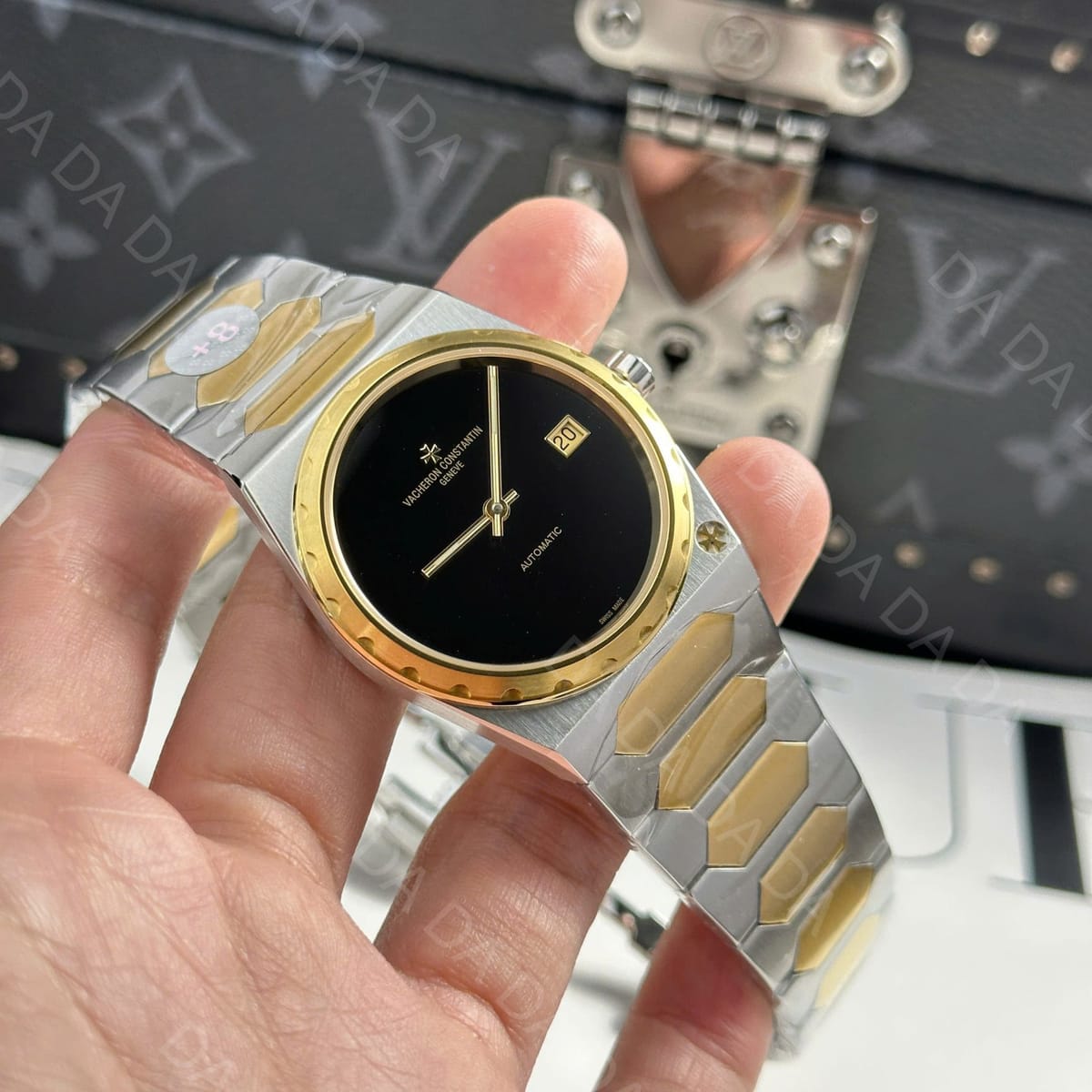 바쉐론콘스탄틴 히스토릭 222 콤비 검판 37mm 4