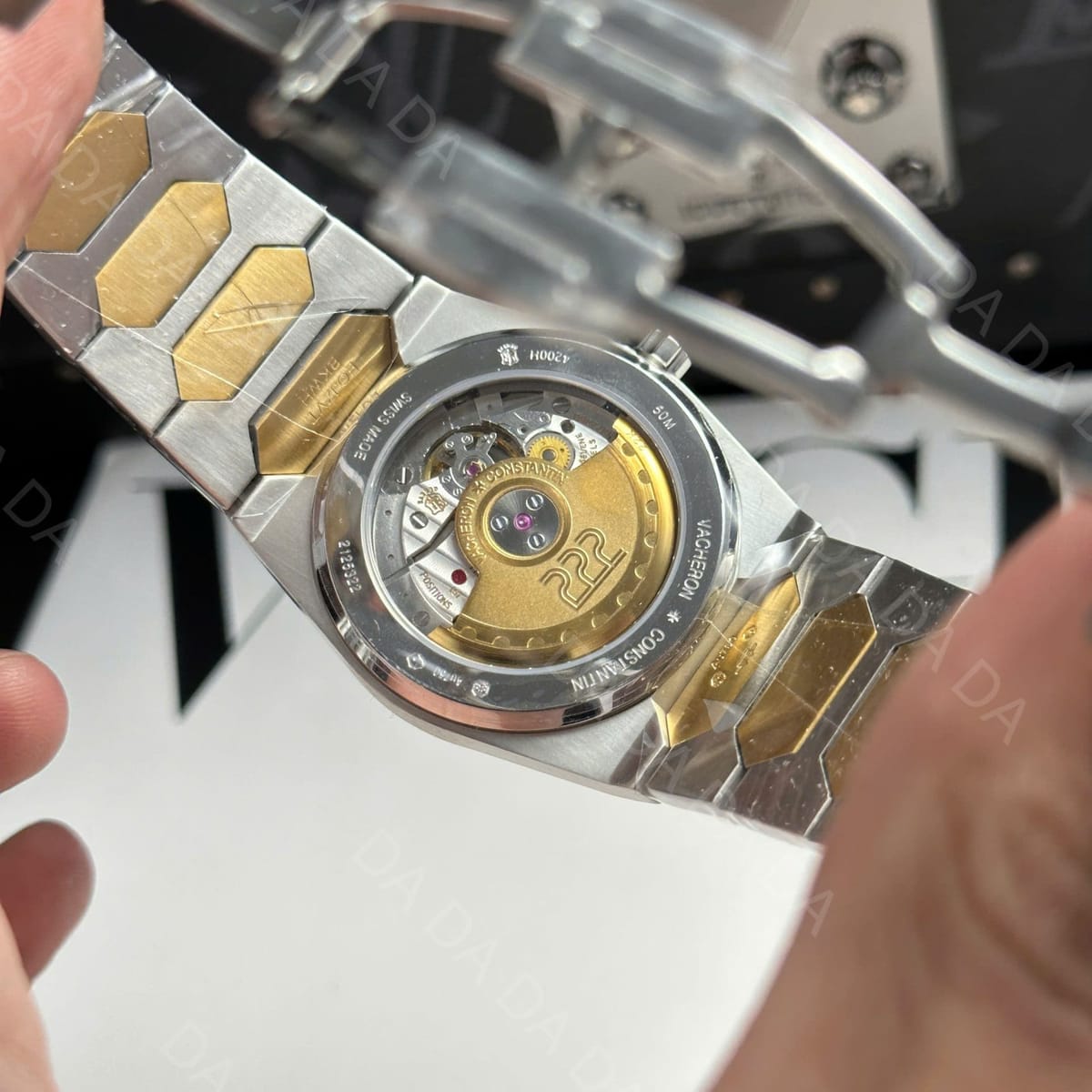 바쉐론콘스탄틴 히스토릭 222 콤비 검판 37mm 10