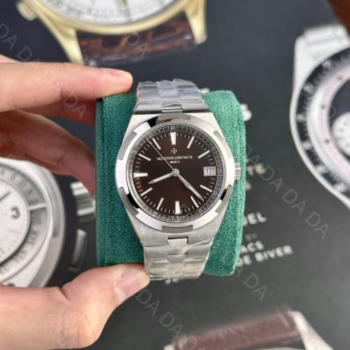 바쉐론콘스탄틴 오버시즈 4500v 스틸 브라운다이얼 41mm