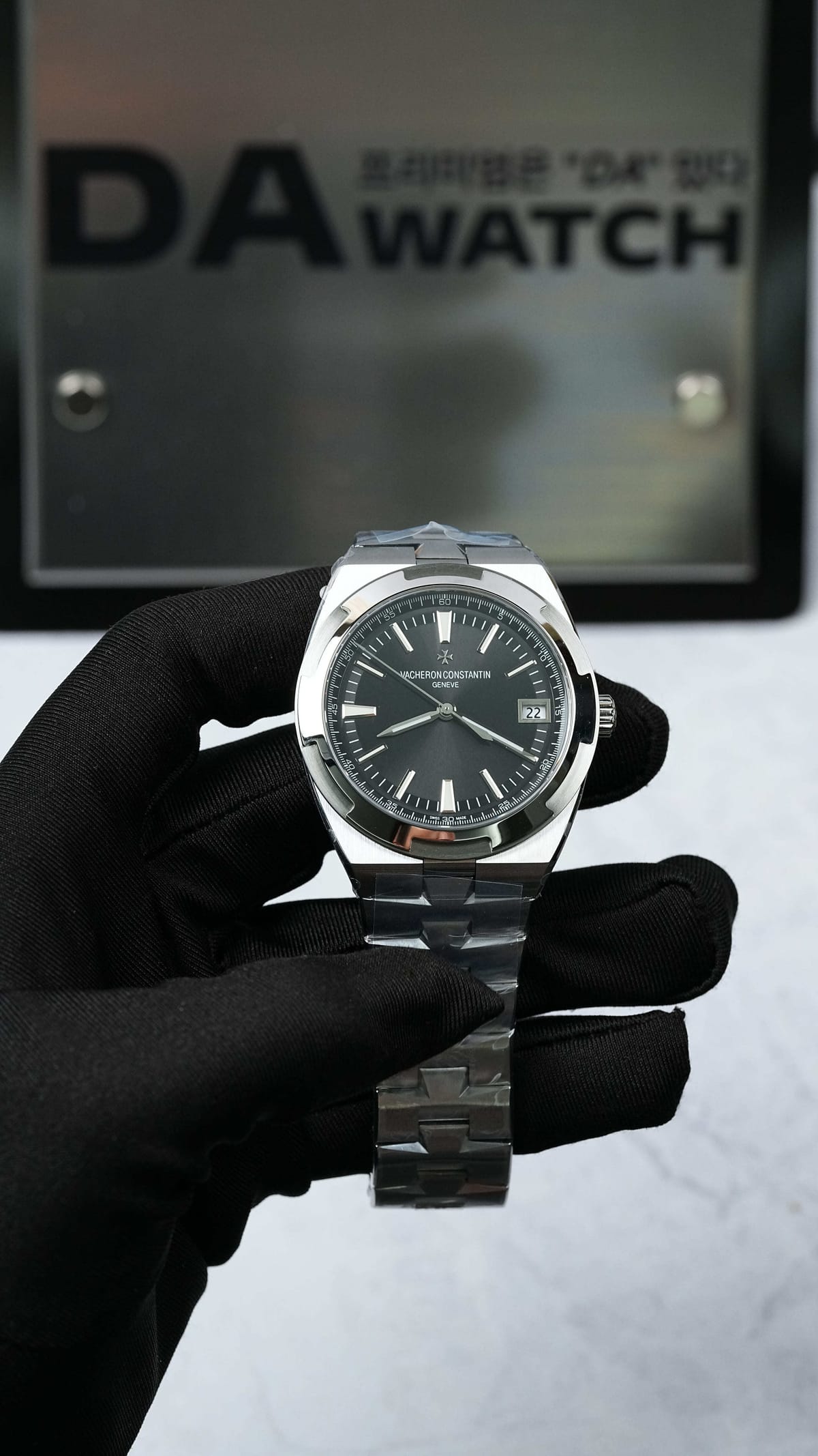 바쉐론콘스탄틴 오버시즈 4500v 스틸 검판 41mm 3