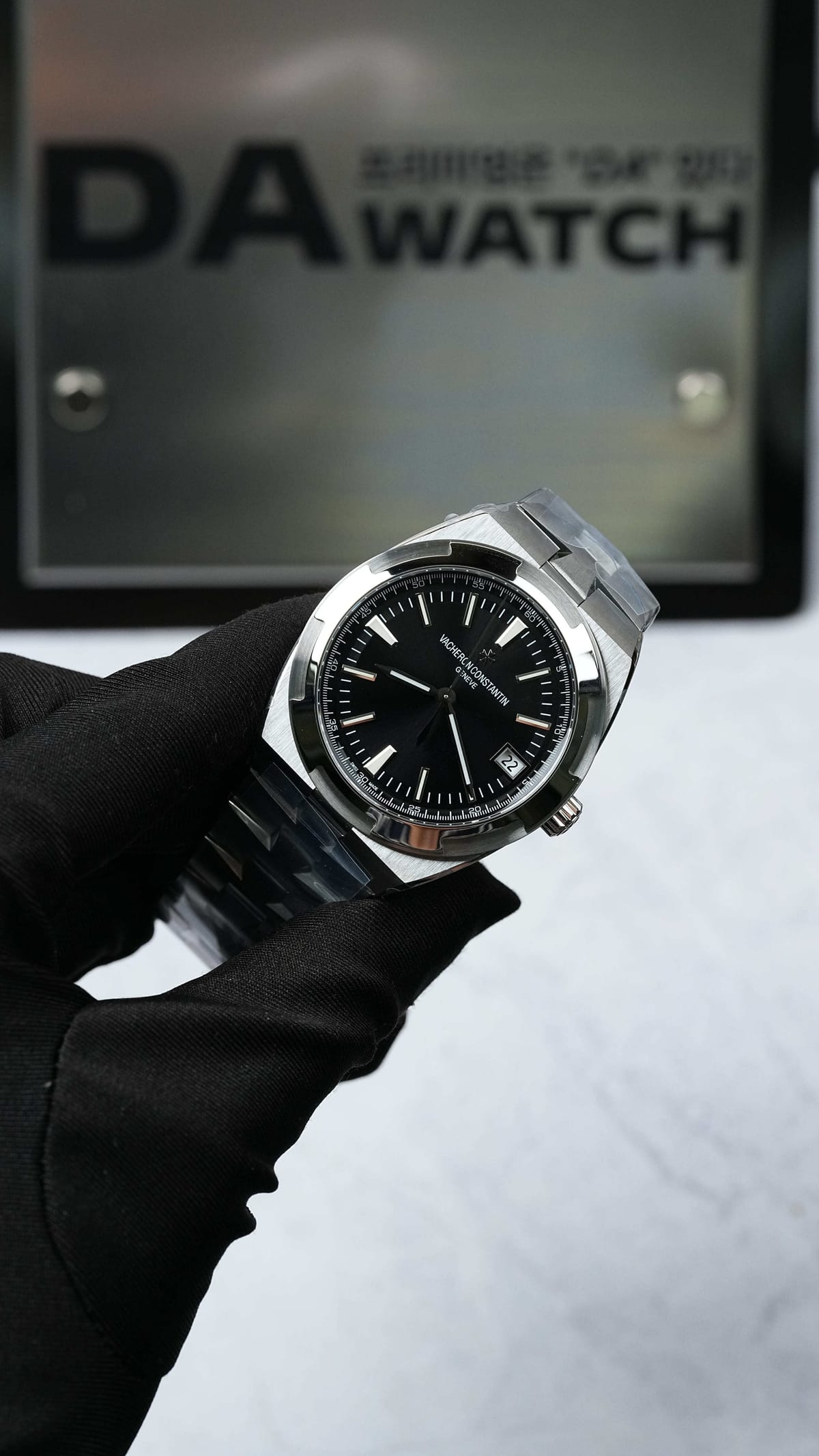 바쉐론콘스탄틴 오버시즈 4500v 스틸 검판 41mm 5