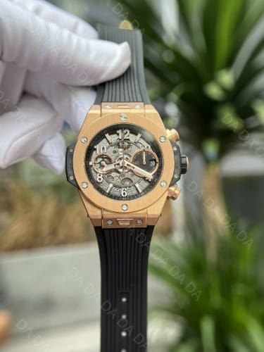 위블로 빅뱅 유니코 금통 러버밴드 42mm