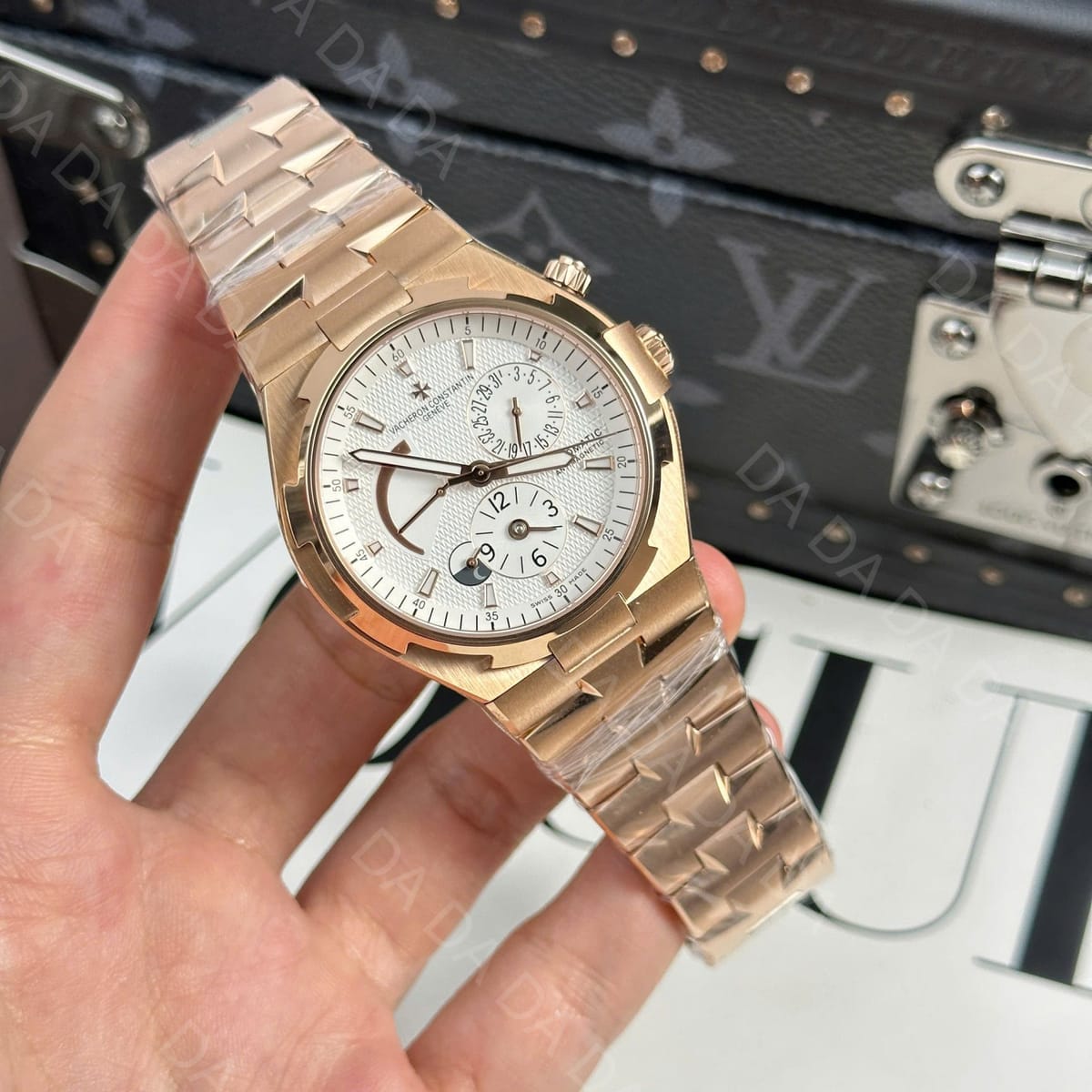 바쉐론콘스탄틴 오버시즈 47450 듀얼타임 j금통 흰판 42mm 3