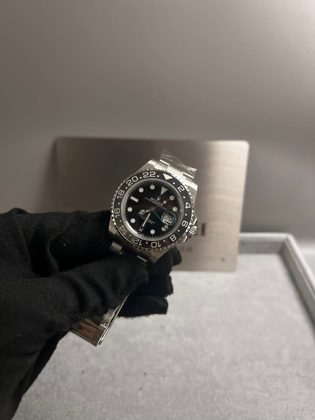 롤렉스 GMT마스터2 블랙 오이스터 40mm 12