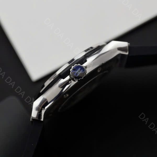 위블로 클래식퓨전 오리지널 티타늄 블랙다이얼 러버밴드 42mm 7