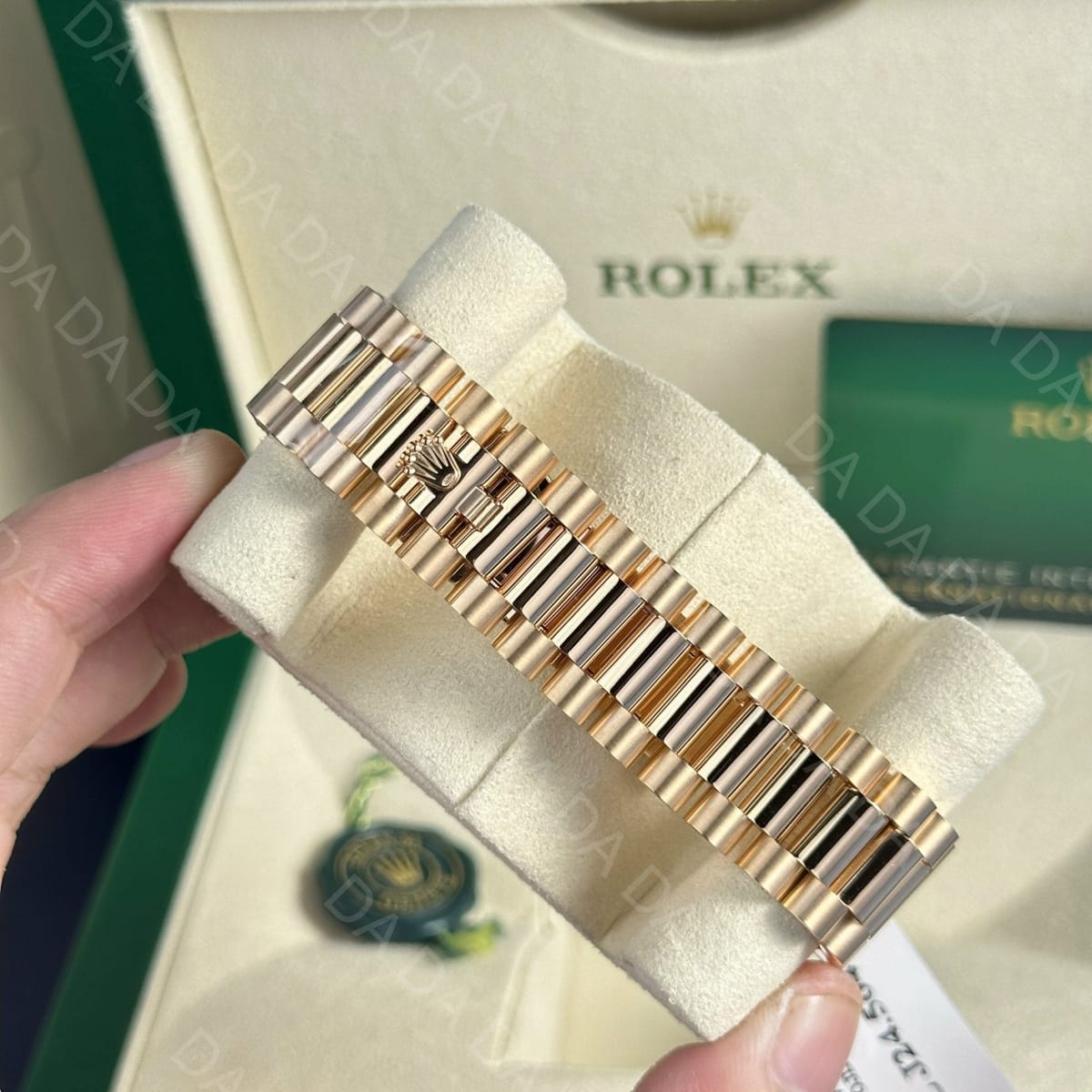 롤렉스 데이데이트 금통 대리석다이얼 바게트다이아 40mm 13