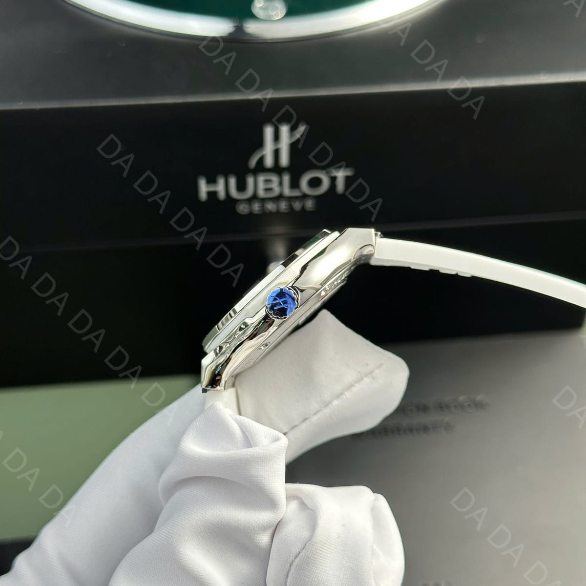 위블로 클래식퓨전 티타늄 화이트다이얼 가죽스트랩 33mm 6