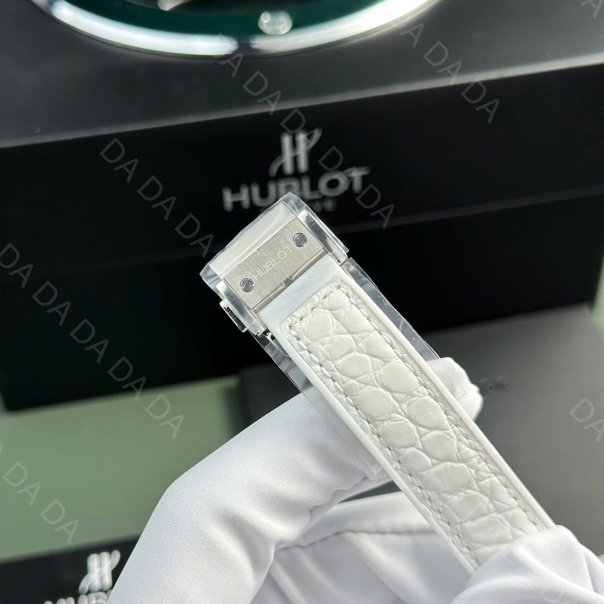 위블로 클래식퓨전 티타늄 화이트다이얼 가죽스트랩 33mm 9