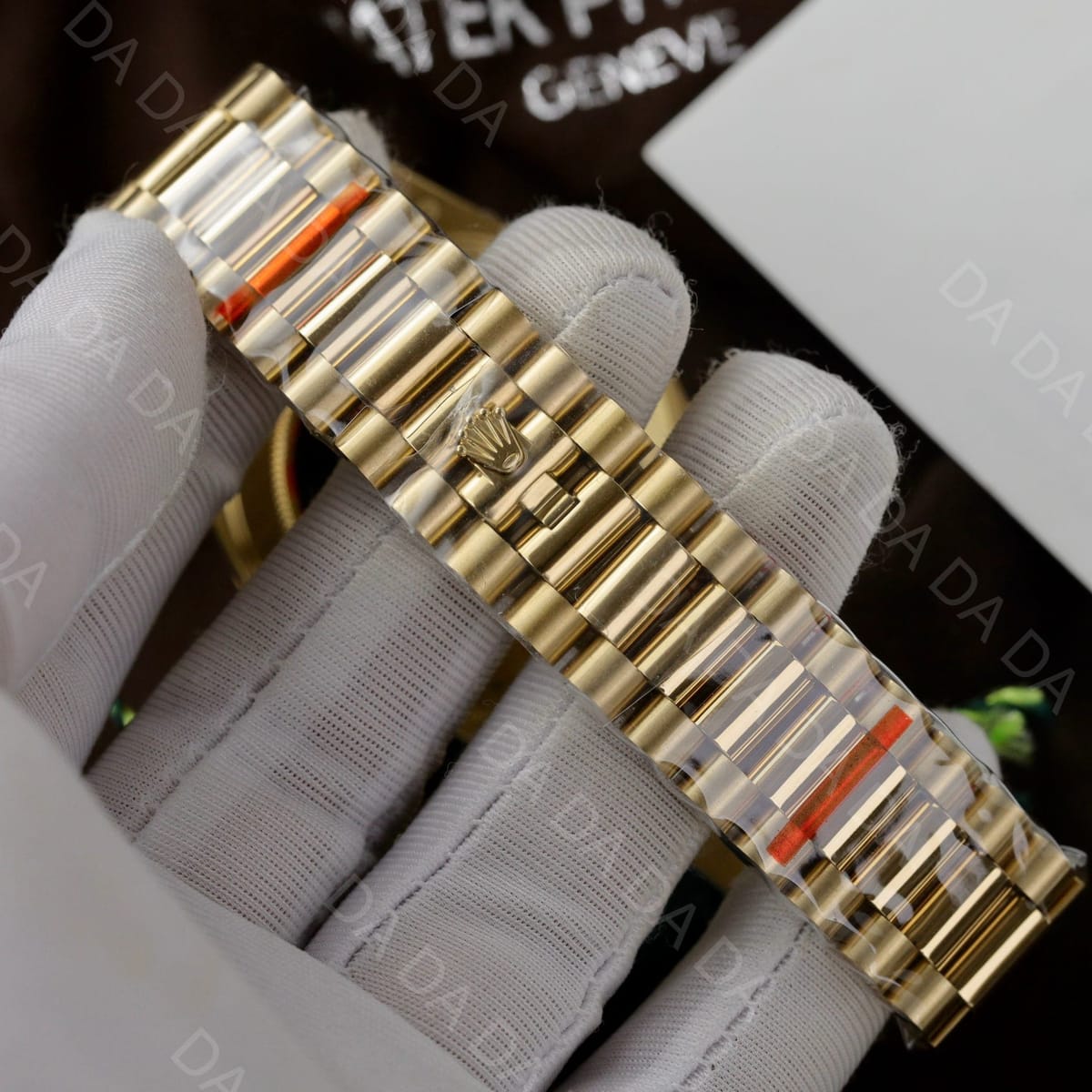 롤렉스 데이데이트 금통 그린 옴브레 40mm 12