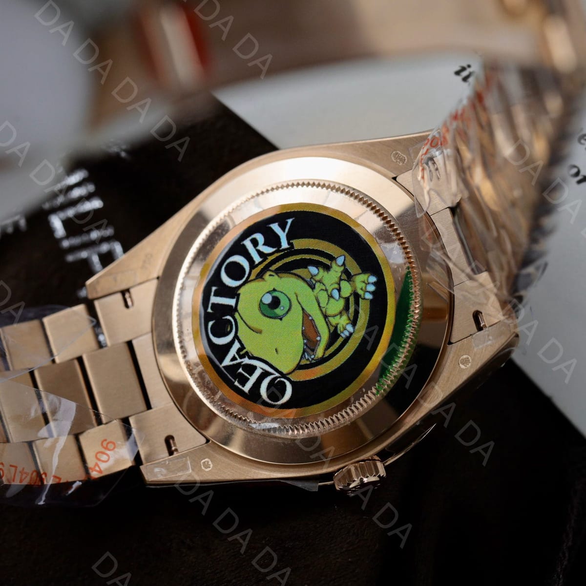 롤렉스 데이데이트 로즈골드 금통 대리석다이얼 바게트다이아 40mm 11
