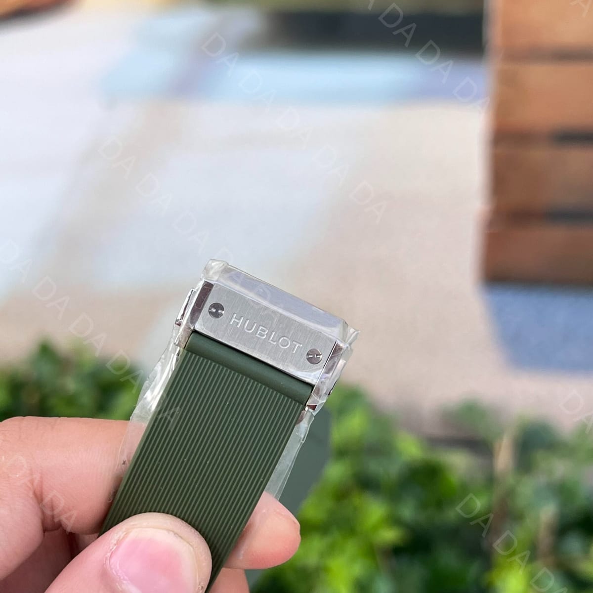 위블로 클래식퓨전 티타늄 다이아베젤 그린다이얼 러버밴드 42mm 8
