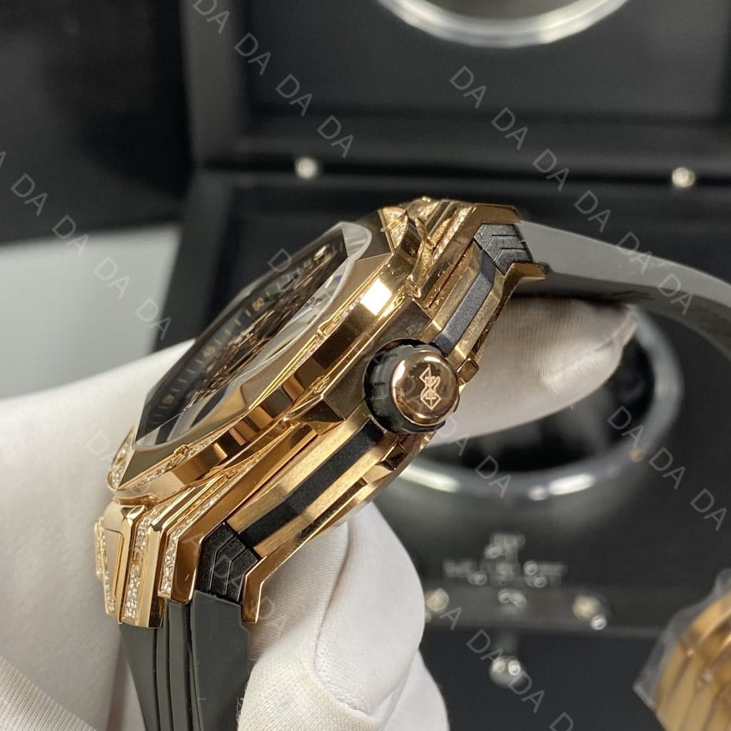 위블로 빅뱅 상블루2 킹골드 풀파베 45mm 7